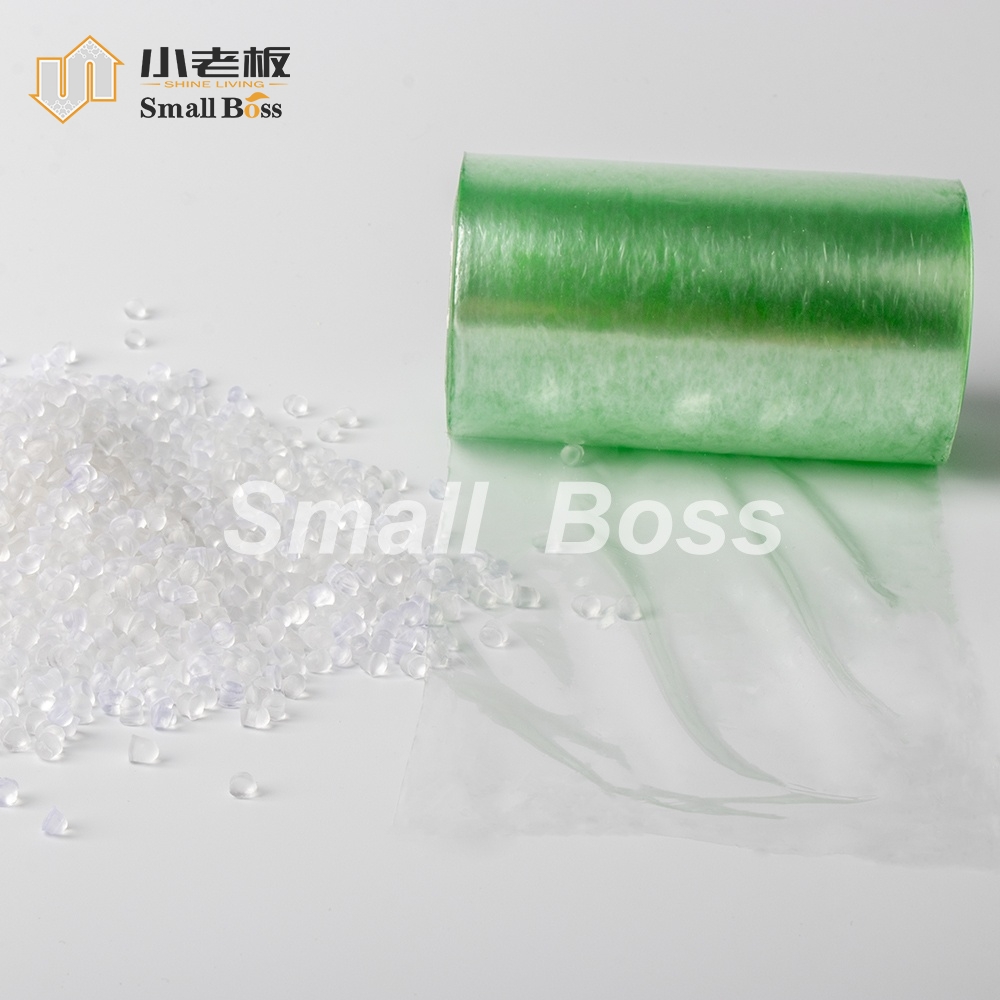 防出油性好PVC缠绕膜用颗粒 PVC软质透明料