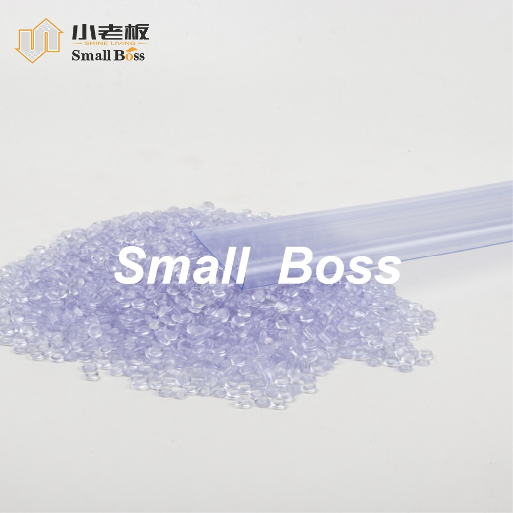 PVC改性颗粒 高透明PVC货架牌用颗粒