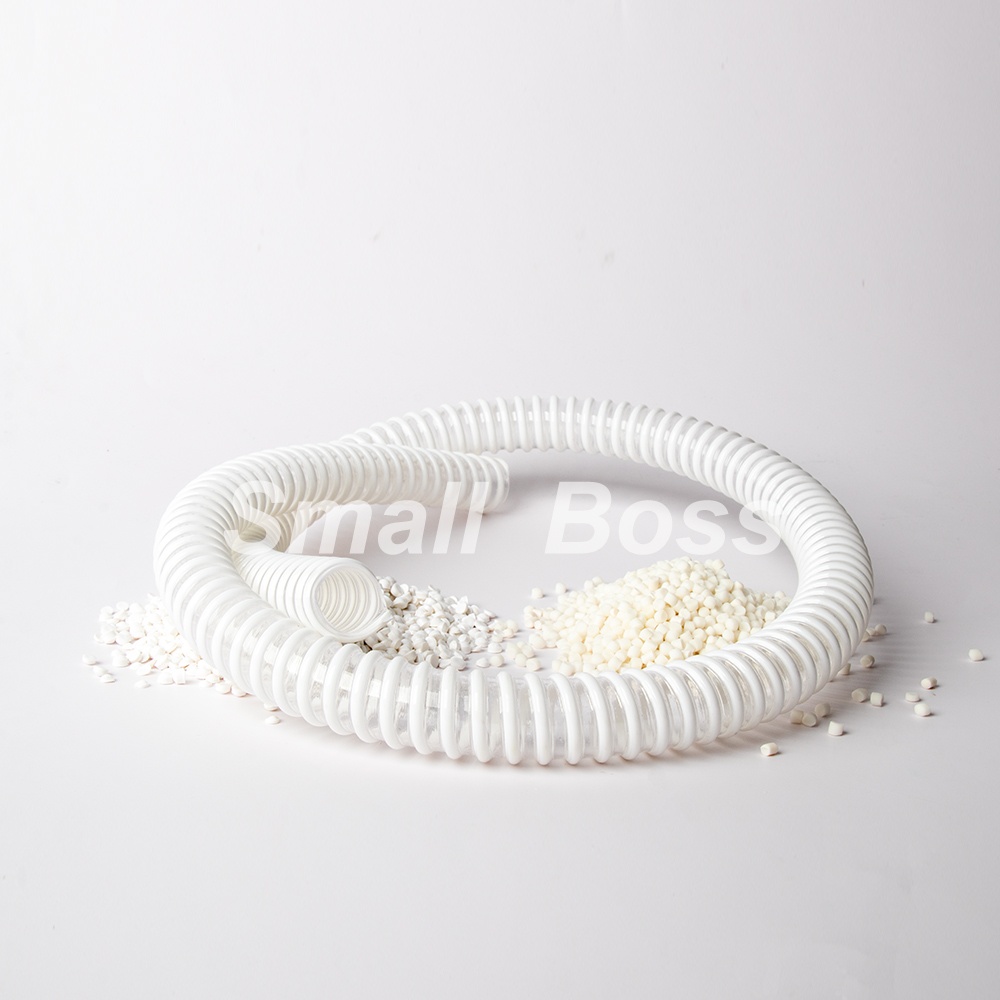 挤出薄壁耐候性好 洗衣机空调用波纹管专用料 PVC颗粒