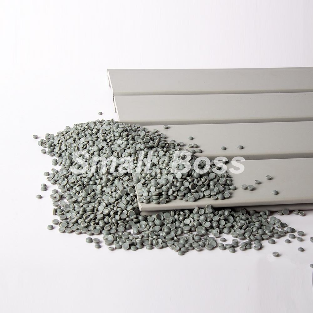 挂板专用料 耐低温-30℃、耐候PVC建筑用PVC模板用颗粒料