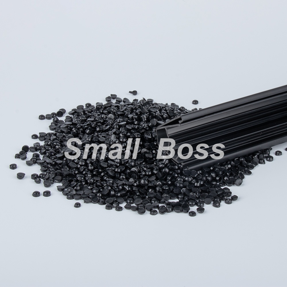 耐热形变80℃的百叶窗型材用PVC颗粒 纱窗框专用料